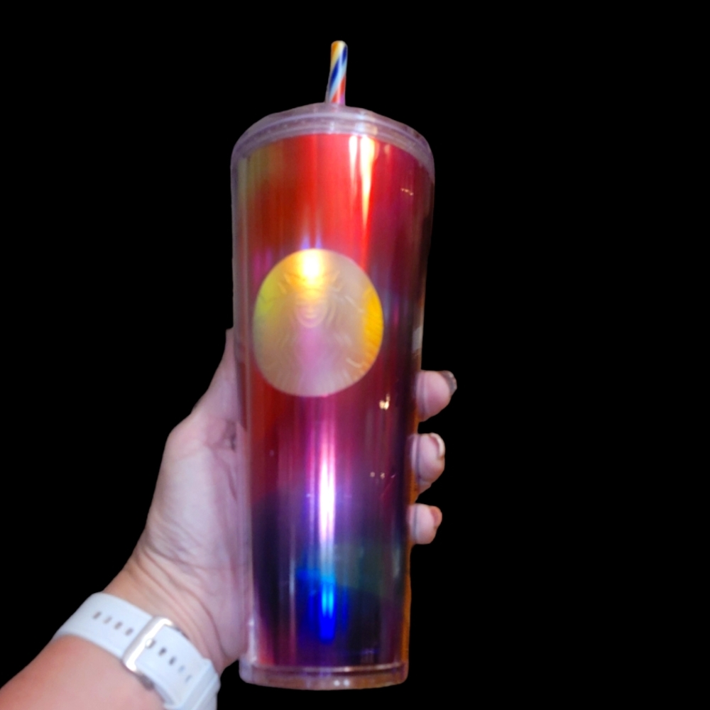 *LAST ONE* Starbucks Pride Kaleidescope Tumbler BRAND NEW 24 oz